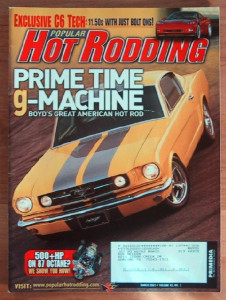 POPULAR HOT RODDING 2005 MAR - C6 VETTE, BOYD's PONY, MICE